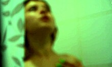 Hey, check out my girl bathing in the shower!