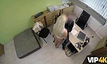 I'm the blonde teen passing casting with blowjob, getting recogniton