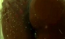 Tattooed Babe Masturbates To Orgasm With Fake Tits Close-Up