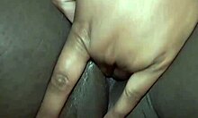 I'm so fucking horny, watch me masturbate as a BBW ebony teen