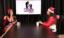 older women are better, young guys just want to fuck and end up masturbating, blacks are great - jujube delicia in sheer red for christmas