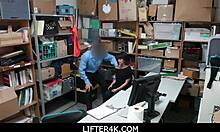 Obedient Teen Shoplifter Penelope Reed Fucked Roughly By Dirty LP Officer