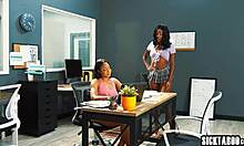 i licked that teen 18+s wet pussy after hard class, black stepsis lala ivey with ashley aleigh