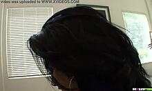 Fiery Little 18+ Slut Sucks Monster Cock For Grades