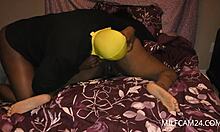 Black teen 18+ couple getting wild with hardcore fucking on webcam show