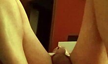 Gay amateur slams big ass with huge dildo in wild anal play. Watch this exhibitionist tear it up!