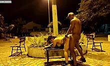 i got caught fucking outdoors with my wet pussy