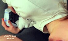 pregnant girl has sex while recording for her boyfriend