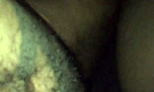 Young Gorgeous Ebony Enjoys Big Cock In Her Petite Body