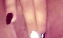 Hot Wife's Solo Masturbation Session with Dildo