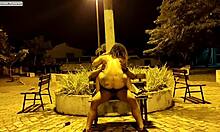 i got caught fucking outdoors with my wet pussy