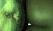 Young Gorgeous Ebony Enjoys Big Cock In Her Petite Body