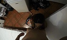 Teen stepdaughter craves DILF's cum on face.