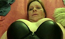 Granny Carmen, show me that stick and dick close-up!