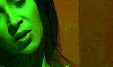 Hot brunette masturbates while girlfriend watches her orgasm.