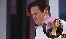 i can't get enough of czech teen's shaved pussy creampie