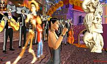 skinny teen latina crygirl in panties shows tight pussy 😩