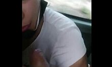 outdoor blowjob compilation features deepthroat and facefuck sessions