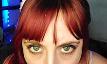 Redhead Babe Offers Ass After Sucking.