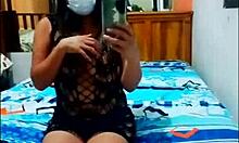 latina milf waits for guys to fill her with cum on christmas