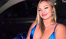 anal date with a hot blonde, face fucking her tits and ass hardcore