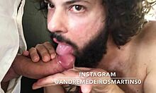 Andre Medeiros Martins in a sexy gay scene