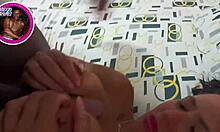 I came inside Bruna Santiny's pussy, she struggled with my monster cock