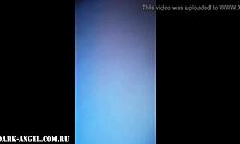 Nadejda Kravchenko chats with her friend on webcam.