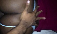 Ebony Couple in Intimate Moment