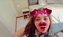 Passionate Latina Sucking Rich Cock In Her Ex-Husband's House