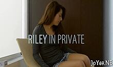 Angel Feels Joyful In Solo Masturbation