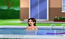 In summertimesaga, the milf character craves my monster cock constantly