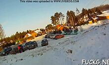 lad in spy glasses picks up chick