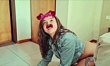 Passionate Latina Sucking Rich Cock In Her Ex-Husband's House