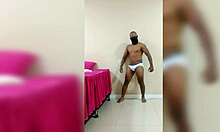 Behind the scenes, teen 18+ european girl takes BIG BLACK COCK in her ass.