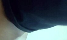 Behind the scenes, teen 18+ european girl takes BIG BLACK COCK in her ass.