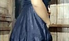 La deliciosa fantasia de mi hermosa hermanastra ella se masturba en mi departamento y me manda un video mientras fantasea con tener sexo con cualquier macho que la visite en el departamento porno real casero 😍