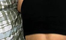 Rootsgaia bouncing on Hornyhorsee's big cock in doggystyle position