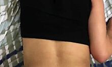 Rootsgaia bouncing on Hornyhorsee's big cock in doggystyle position