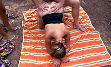 Amateur Picked Up For Intense Outdoor Sex