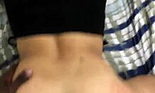 Rootsgaia bouncing on Hornyhorsee's big cock in doggystyle position