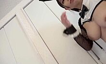 i fuked that hot japaneese teen in bunny cosplay, she beged for creampie