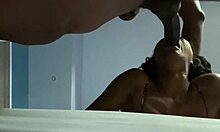 petite ebony amateur takes monster cock in deepthroat