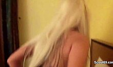 She says, 'Help me with this fuck, brother-in-law,' as the blonde teen 18+ blows his cock for a facial cumshot