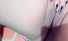 Bisexual mother-in-law fingers her ass and masturbates in homemade amateur video