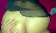 amateur girl gets fucked doggy style, showing big tits and ass.