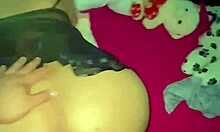 amateur girl gets fucked doggy style, showing big tits and ass.