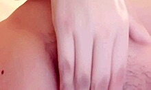 Bisexual mother-in-law fingers her ass and masturbates in homemade amateur video