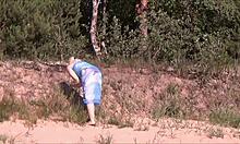 Pretty Woman On The Beach Sweet Blonde