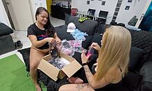 Arriving lingerie and bikini box for your girlfriend's Valentine's Day gift.